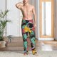 thumbnail image 2 of Balery Angry Shark Pattern Pantalones de pijama para hombre, pijama ultraligero, pantalón de descanso-Large, 2 of 6