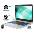 thumbnail image 5 of Restored HP EliteBook 840 G6 Notebook, 14" FHD Display, Intel Core i5-8265U Upto 3.9GHz, 8GB RAM, 512GB NVMe SSD, HDMI, Thunderbolt, Wi-Fi, Bluetooth, Windows 10 Pro (Refurbished), 5 of 8