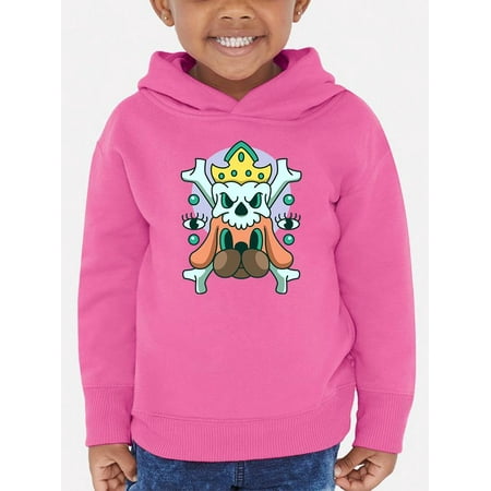 

Skull With Dog Modern Style Hoodie Toddler -Image by Shutterstock 2 Toddler