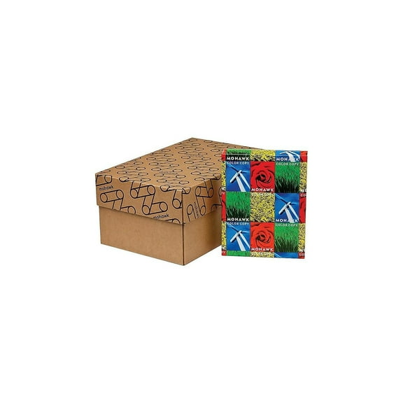 Mohawk Color Copy Paper 28 lbs. 11"W x 17"L Bright White 2000/Carton (12-206) 12-206CASE