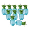 thumbnail image 3 of 10 Vasos Con Forma De Piña De 16,9 , Reutilizables, Para Fiestas En Casa, Regalo De Cumpleaños, Color Azul, 3 of 8