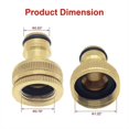 thumbnail image 3 of Garden Sprinkler, Automatic Lawn Sprinkler, 3 Arms Lawn Sprinkler, 360 Rotating Sprinkler for Lawn, 3 of 5