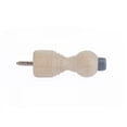 thumbnail image 5 of Renovators Supply Door Stoppers 3 3/16" Wall Mount Victorian Unfinished Maple Wood Door Bumper Stops, 5 of 9