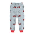thumbnail image 2 of Little Hand Toddler Boy Pajamas Set Kids Fire Truck Pjs Sleepwear 3T, 2 of 6