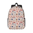 thumbnail image 1 of Disketp Paris Mochila Escolar de 15 Pulgadas, Mochila Ligera para Estudiantes, Viajes y Trabajo, Cómoda y Resistente para el Uso Diario, 1 of 6