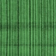thumbnail image 1 of Ahgly Company Indoor Square Oriental Emerald Green Modern Area Rugs, 7' Square, 1 of 4