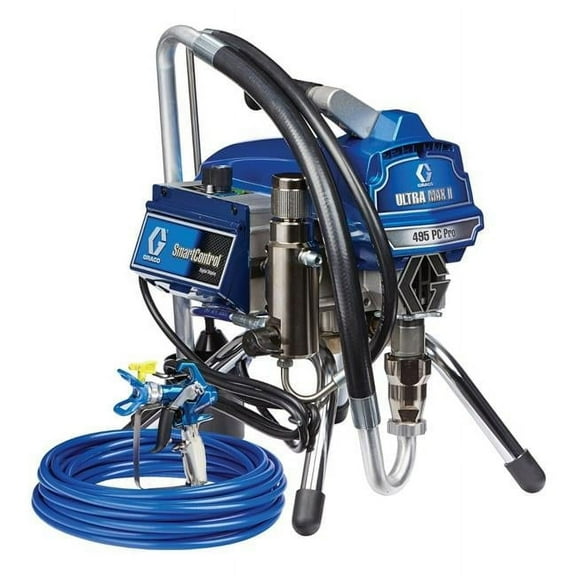 Graco 17E856 Ultra Max II 495 PC Pro Electric Airless Paint Sprayer - Lo-Boy, Blue