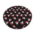 thumbnail image 2 of Round Bar Stool Seat Covers, Cartoon Mushroom Elastic Round Chair Cover Stool Seat Slipcover Bar Stool Cushions Round Pad for 12-14 inch, 2 of 7
