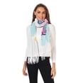 thumbnail image 2 of Unicorn and Stars Winter Scarf for Women Fashion Warm Long Soft Blanket Scarves Gifts, 2 of 10