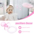 thumbnail image 5 of KAKOWELY 12 chupetes para bebé, decoración colgante para mesa, recuerdos de baby shower, 5 of 5
