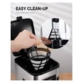 thumbnail image 4 of XC  Programmable Coffee Maker With 8-Cup Thermal Carafe, Touch-Screen Drip Coffee Machine With Timer, Regular & Strong Brew, Pause & Serve, Auto Shut Off, Black & 304 Stainless Steel., 4 of 5