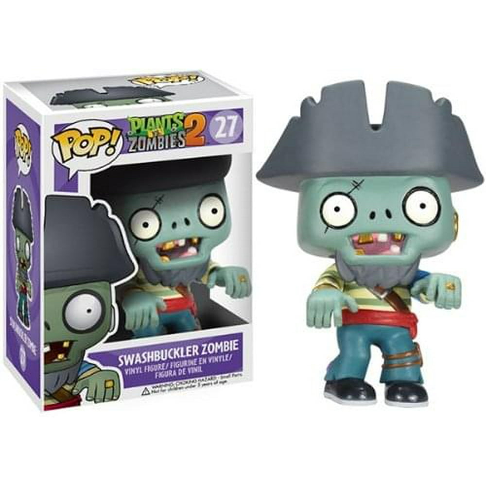 Plants Vs. Zombies 2 Funko Pop Vinyl Figure Pirate Swashbuckler Zombie