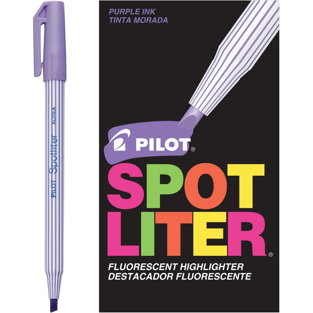 Pilot Spotliter Fluorescent Highlighters, Medium Chisel Tip (3.5mm
