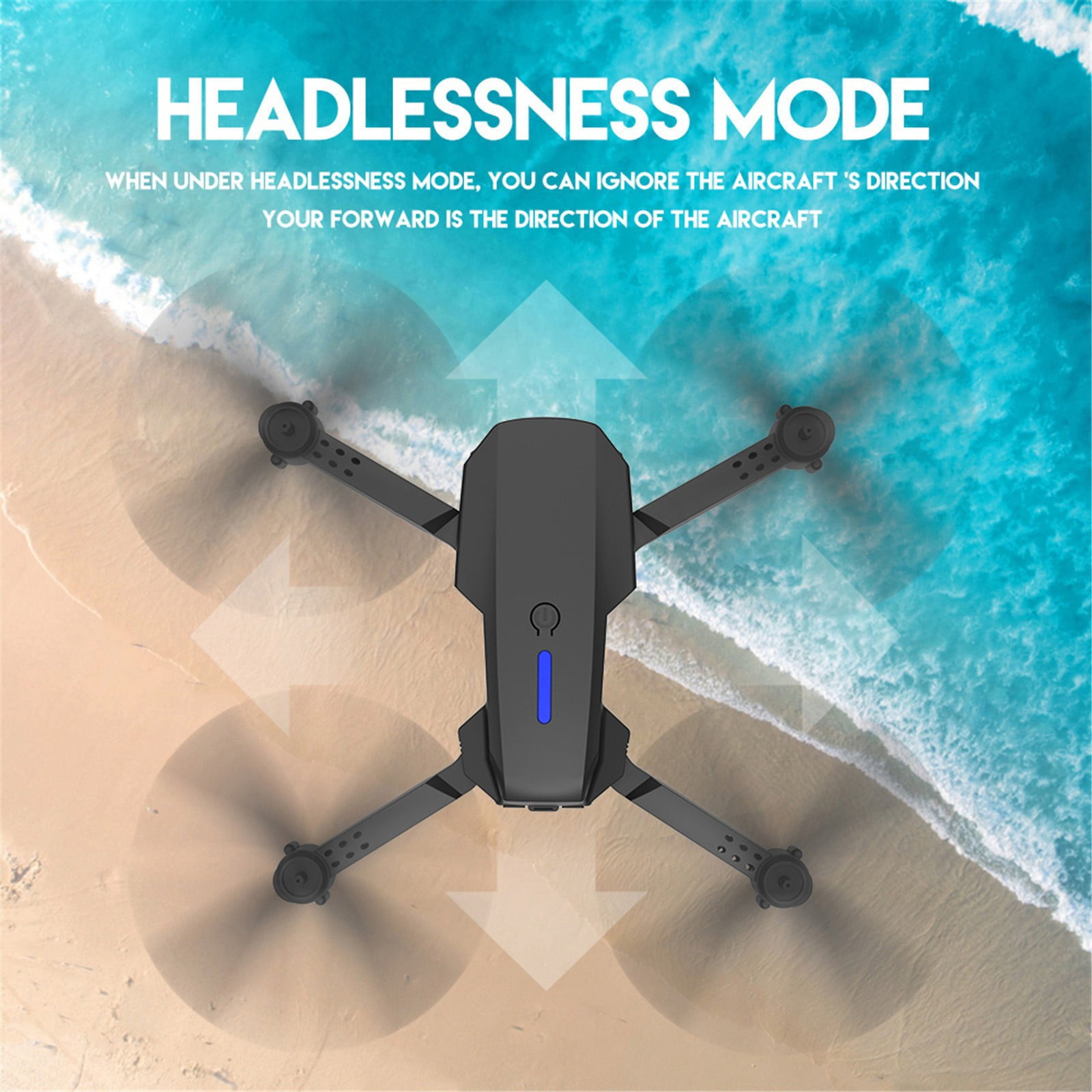 Foldable Drone with Camera for Beginners, Dual HD Cameras with FPV Transmission, Long Flight Time, Easy to Fly for Kids and Adults