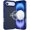 Navy Blue, variant on For iPhone 17 Air CarbonFiber Design Magnetic Ring HQ Thick 2.0mm Hybrid Case - Navy Blue