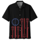 thumbnail image 3 of Camisa hawaiana con estampado 3D de guitarra de banjo para hombre, blusa con botones de instrumento musical, solapa suelta, manga corta, hawaiana, 3 of 5