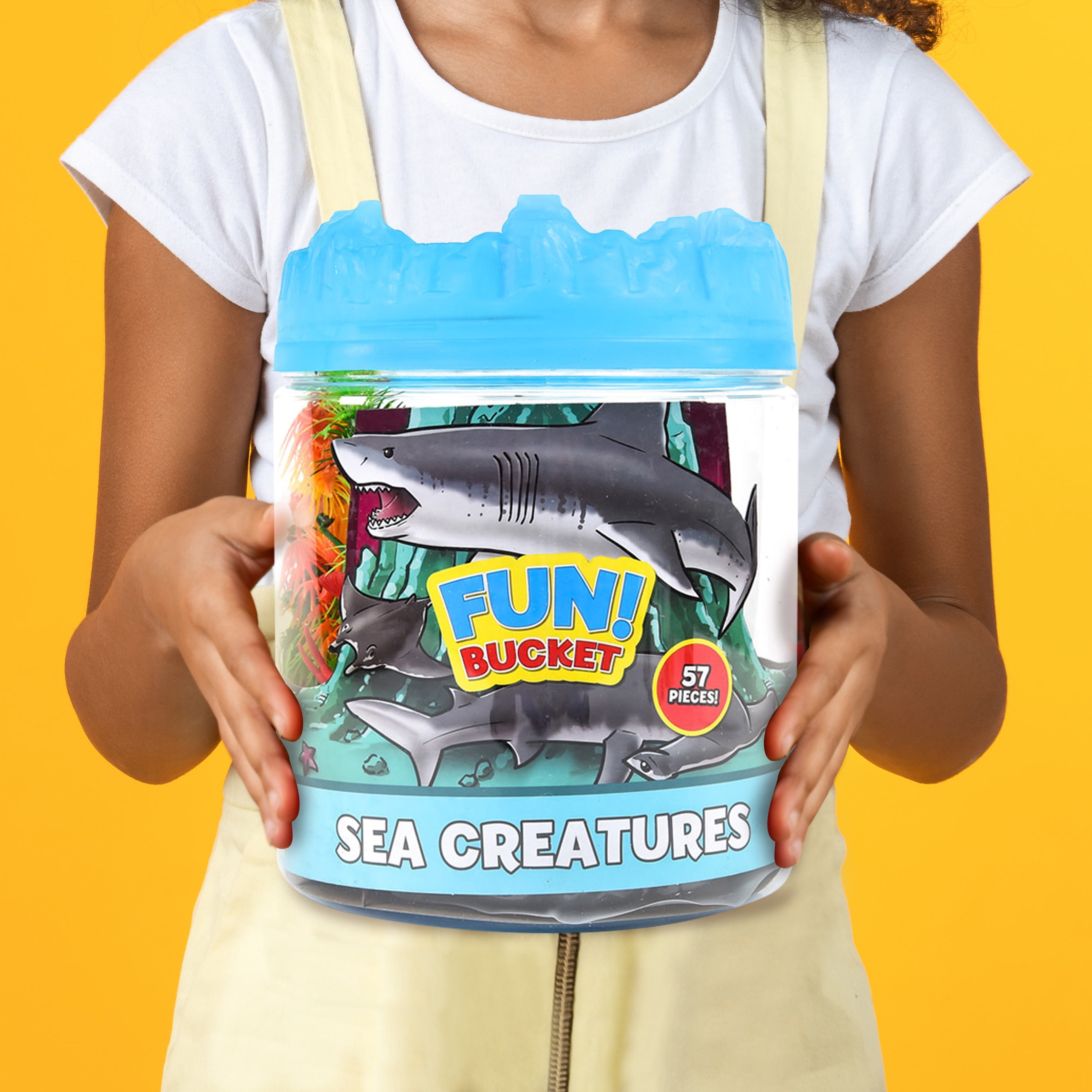 Sunny Days Entertainment Sea Creature 57-Piece Toy Play Set