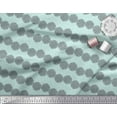 thumbnail image 3 of Soimoi Green Cotton Voile Fabric The Flower Of Life Geometric Print Fabric by Yard 42 Inch Wide, 3 of 3