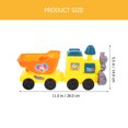 thumbnail image 2 of BEADCEST 1 Set Cartoon Train Beach Mold Fun Shovels for Summer Parties with Accessories, 2 of 5