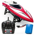 thumbnail image 4 of Force1 14" Fresh Water Boat, High Performance Remote Control Boat for Freshwater Lakes & Ponds (Red), 4 of 7