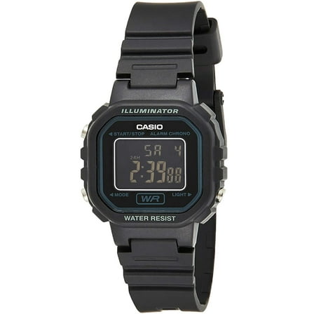Casio Women’s Black Digital Resin Strap Watch - LA-20WH-1BDF