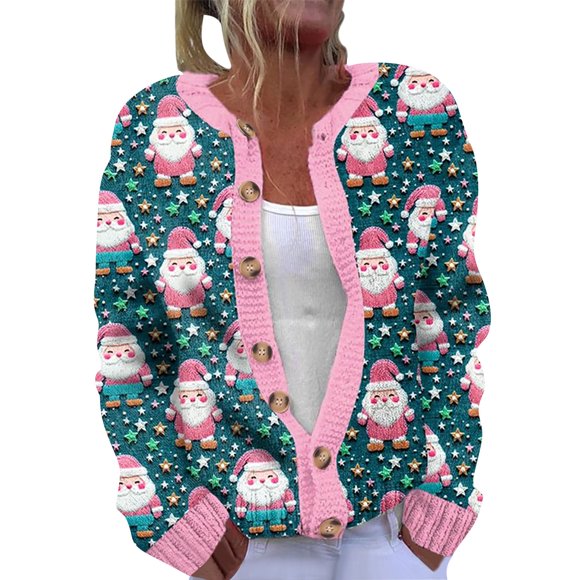 Cárdigan de mujer, cárdigan de manga larga, ahuecado, color sólido, chaqueta informal, parte superior de poliéster para mujer