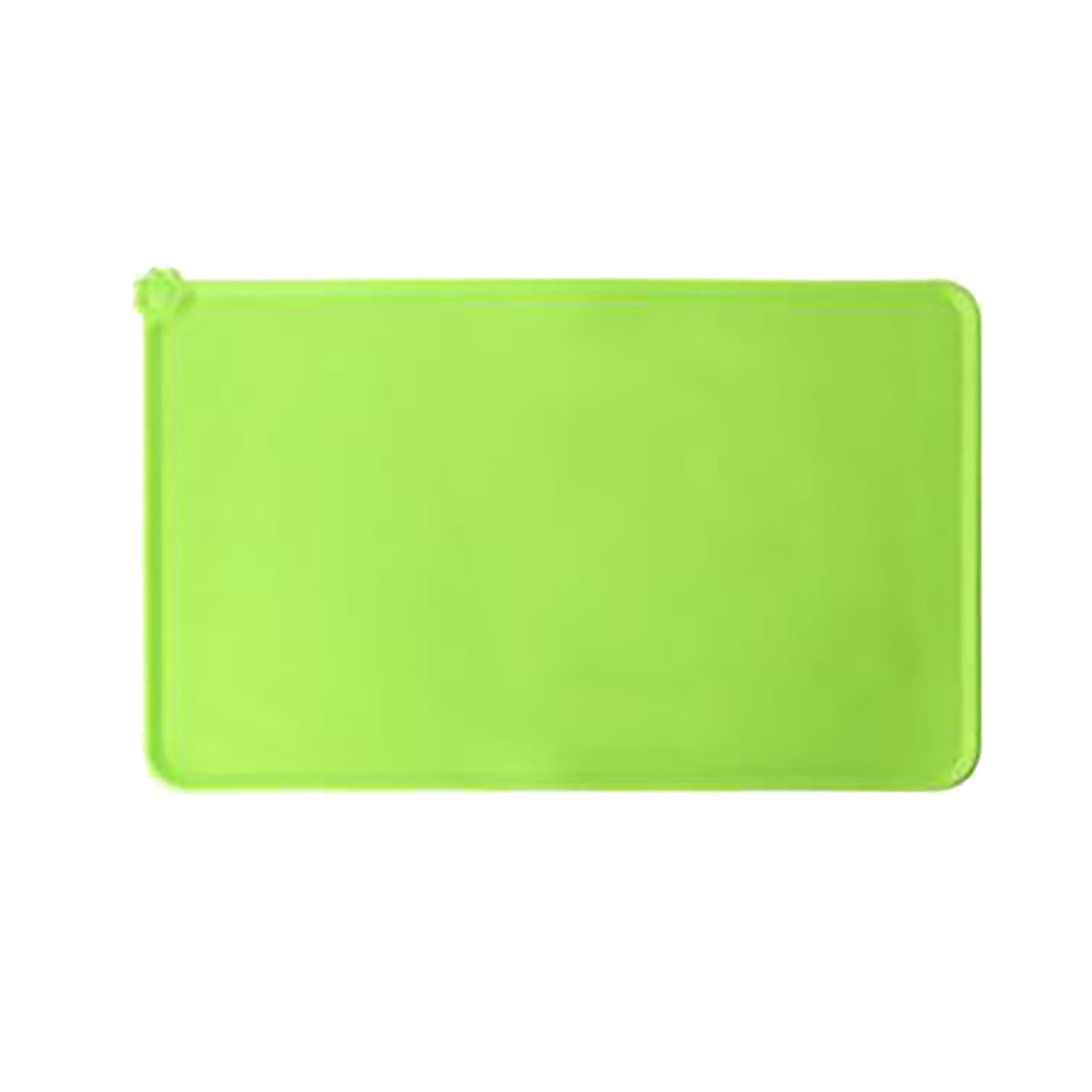 Pseurrlt Pets Pet Supplies Dog Cat Food Mat Silicone Placemat For Pet