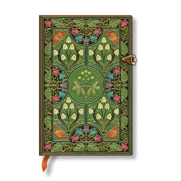 Poetry in Bloom Mini Lined Hardcover Journal, 208pg, 85gsm by Paperblanks (Poetry in Bloom), (Hardcover)