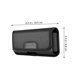 thumbnail image 2 of unbranded Outdoor Waist Bag Negro Para Teléfono Con Bolsillo Vertical Y Múltiples En Camping, 2 of 8