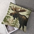 thumbnail image 7 of nygtbtfer Animals Throw Pillow Covers Set of 2 Decorative Pillows Case Polyester Linen Outdoor Cushion Covers for Couch Sofa Bed Home Decor White, 7 of 7