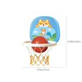 thumbnail image 3 of PATLOLLAV Indoor Mini Basketball Hoop for Toddlers Kids Boys Bedroom,Adjustable Height,Space-Saving,Christmas Birthday Gifts Toy for Boys,Toddler Toys,Christmas Clearance Sales, 3 of 5