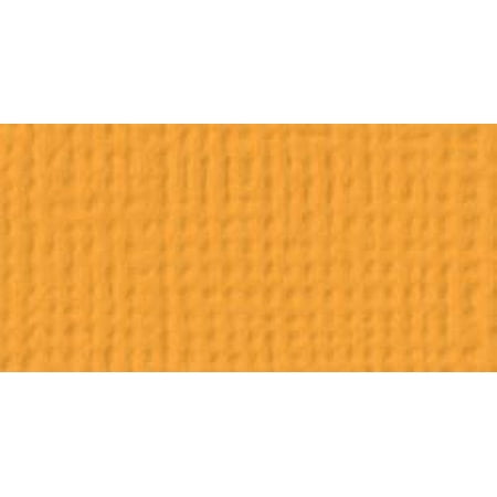 UPC: 0718813710343 | American Crafts 80lb Textured Cardstock 12 X12 -Tangerine