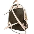 thumbnail image 6 of Michael Kors Womens Jaycee Medium Logo Backpack 35S2G8TB2B-424 (Powder Blush), 6 of 7