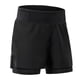 thumbnail image 2 of Pantalones cortos de ciclismo Pantalones cortos para correr 2 en 1 para hombre pantalones cortos atléticos de cintura alta pantalones cortos deportivos pantalones cortos de entrenamiento con bolsillos Arsuxeo Pantalones cortos de ciclismo, 2 of 7