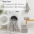 thumbnail image 5 of 18-Piece Microfiber Bath Towels Set - 6 Bath Sheet, 6 Hand Towels, 6 Washcloths, Soft, Highly Absorbent Bathroom Towel, Quick Dry & Less Lint Shower towel for Bathroom, Hotel, Spa, Dorm-Dark Coffee, 5 of 13