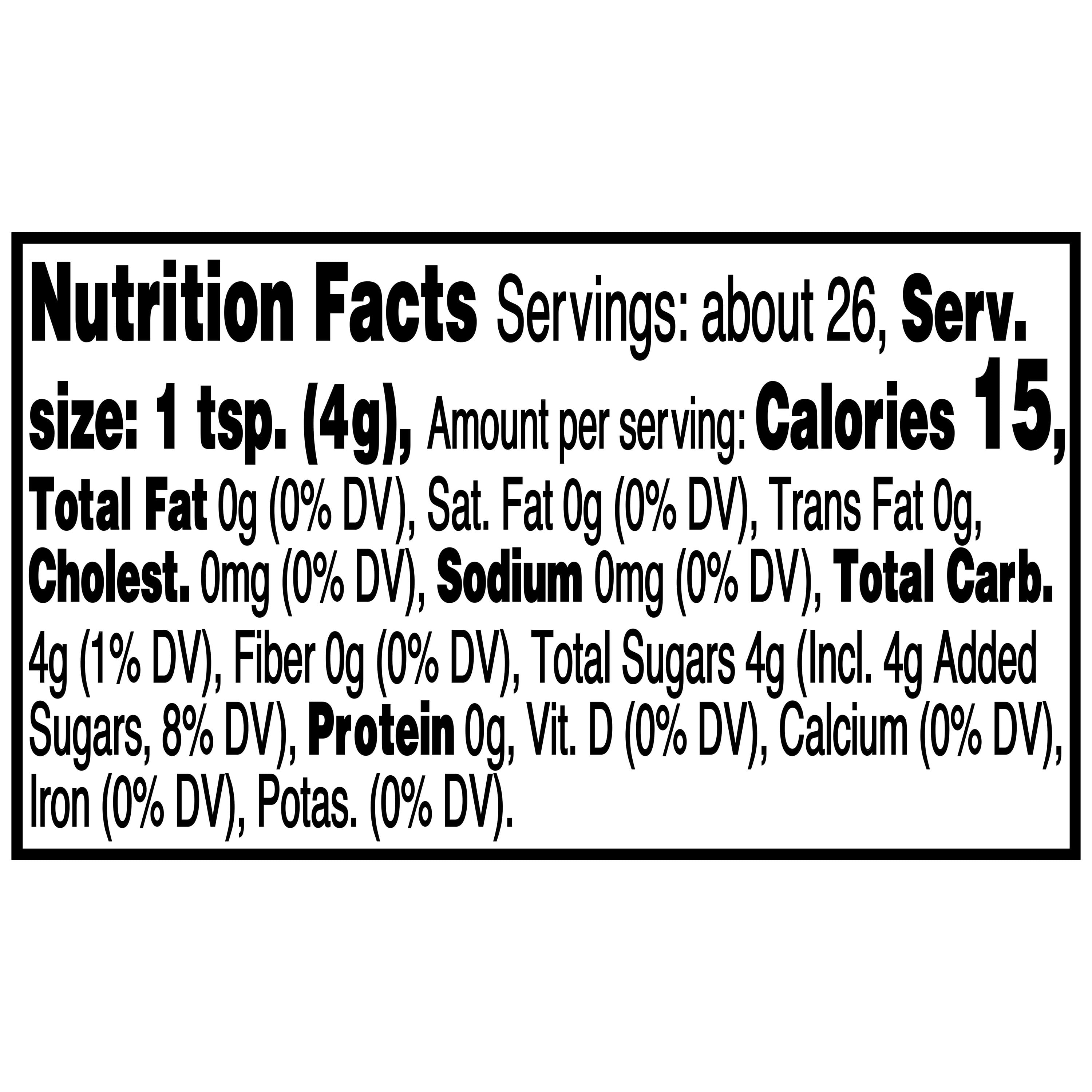 Great Value Blue Sanding Sugar, 3.7 oz