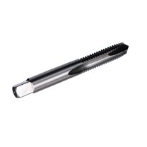 6-40 HSS 2 Flute Spiral Point Tap, Qualtech, DWT57076