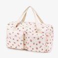 thumbnail image 2 of Moontgen Quilted Baby Diaper Bag Large Mommy Bag Cute Duffle Bag for Women (Floral), 2 of 8