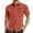 C112/Red, variant on Rggeeun Men's Shirts Male Casual Slim Fit Shirts Lapel Short Sleeve With Pockets Comfortable Stylish Summer Apparel Solid Color Leisure Tops