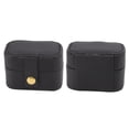 thumbnail image 1 of Mini Caja de Almacenamiento de Anillos, Organizador de Joyas de Cuero Pu Portátil, Estuche Pequeño Para Pendientes, Viaje, 1 of 7