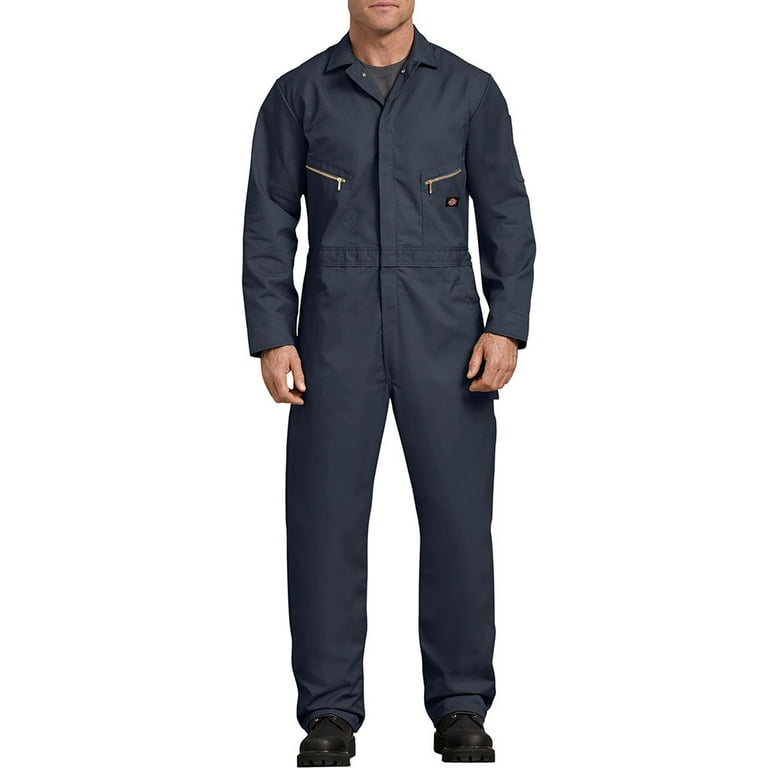 Dickies Deluxe Blend Men's Long Sleeve Mechanic Work Overalls