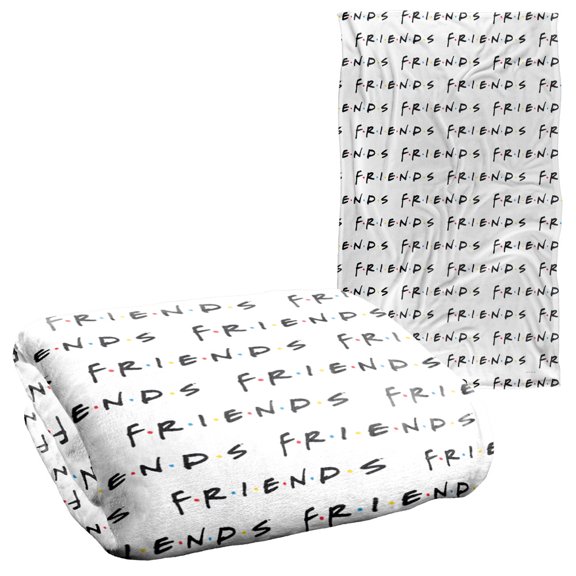Friends Logo Repeat Silky Touch Super Soft Throw Blanket 36" x 58"