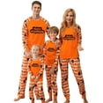 thumbnail image 2 of SILVERCELL 2Pcs Halloween Matching Family Pajamas Sets Women Men Kids Striped Sleepwear Pjs Nightwear, 2 of 6