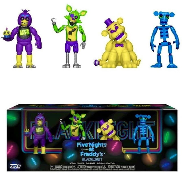 FNAF-figuras de acción de Freddy Bonnie Foxy Chica, Fazbear Bear, colección de PVC, Nightmare Fredbear, Balloon Boy Dolls, modelo de Juguetes