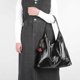 thumbnail image 4 of Superior Elegante Transporte Bolso Hombro Mujeres PU Gran Capacidad Con Cerezo Cierre HASP Diario, 4 of 9