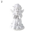 thumbnail image 1 of Forme Fille Ange Figurine Claire Texture Résine Jardin Bibelots Table Sculpture Bureau Décor, 1 of 10