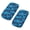 blue-Dinosaur Camo, variant on SCRAWLGOD Valentines Day Heart Print Office Chair Armrest Pads Universal Breathable Ergonomic Desk Chair Arm Rest Pads Soft Armrest Elbow Pillow