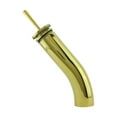 thumbnail image 4 of Tall Waterfall Faucet Bathroom Sink Tap Heavy Cast Brass Gold PVD Round | Renovators Supply, 4 of 10