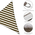 thumbnail image 4 of Yescom 2 Pack 3 Ft 97% UV Block Triangle Sun Shade Sail Heavy Duty Canopy Outdoor Pool, 4 of 11