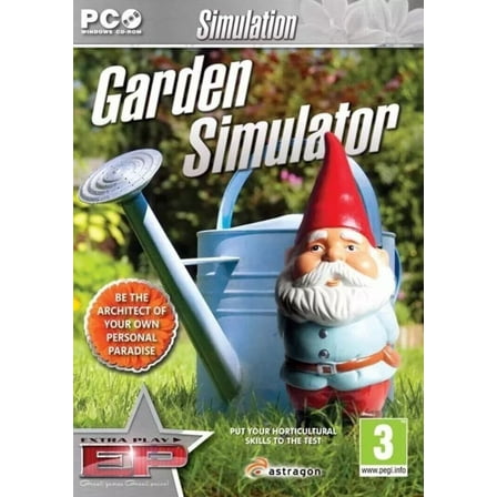 Garden Simulator PC Simulation CDRom - Be the architect of your own personal paradise
